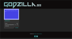 Desktop Screenshot of godzilla.se