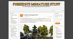 Desktop Screenshot of ministuff.godzilla.se